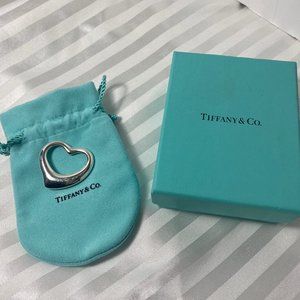 Tiffany & Co Elsa Peretti Open Heart Pendant